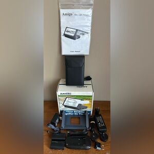 Amigo Enhanced Vision NTSC Slim Desktop Magnifier Model AMG-A w/Carrying Case